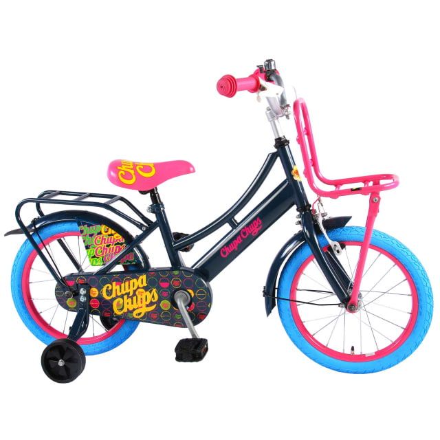 Chupa Chups Oma Kinderfiets Meisjes 16 inch Donkerblauw