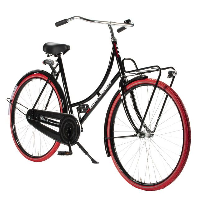 De Amsterdammer Transportfiets 28 inch Zwart 1