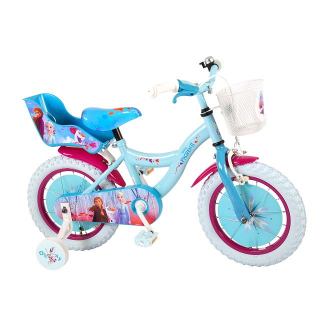 Disney Frozen 2 Meisjesfiets 14 inch Lichtblauw