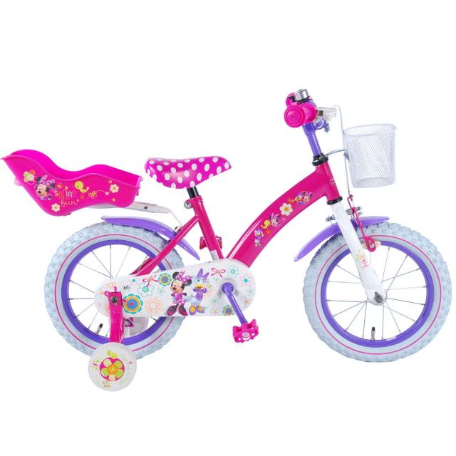 Disney Minnie Bow Tique Kinderfiets Meisjes 14 inch Roze