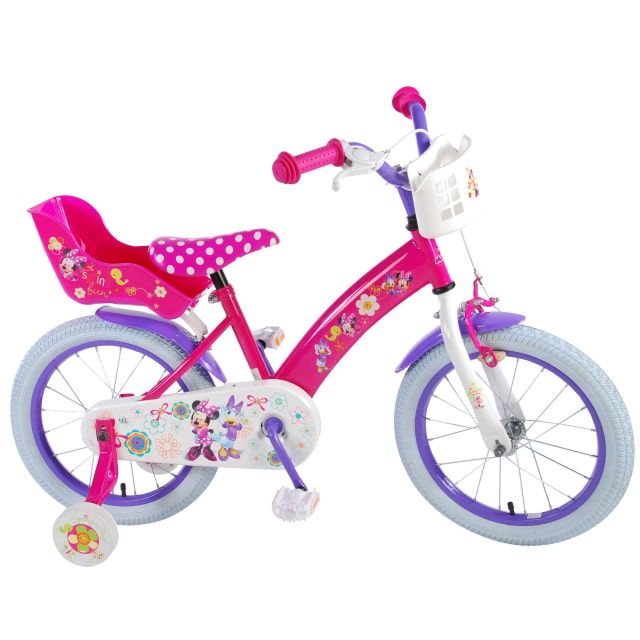 Disney Minnie Bow Tique Kinderfiets Meisjes 16 inch Roze
