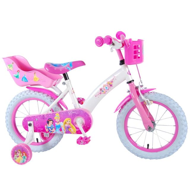 Disney Princess Kinderfiets Meisjes 14 inch Roze