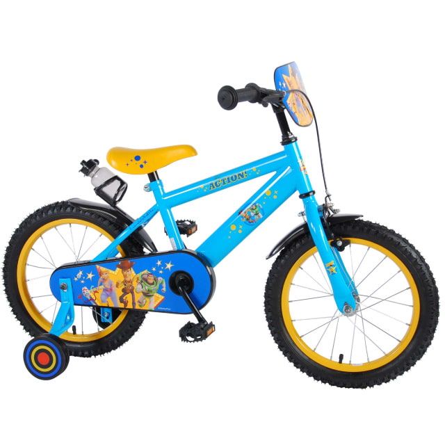 Disney Toy Story Kinderfiets Jongens 16 inch Geel Blauw