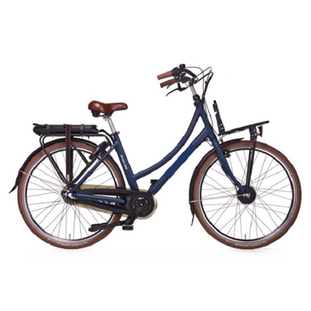 Elektrische Transportfiets 3 Versnellingen 28 inch Blauw Metalic