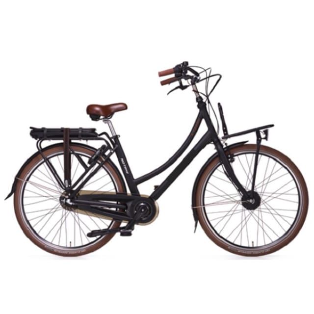 Elektrische Transportfiets 3 Versnellingen 28 inch Mat Black