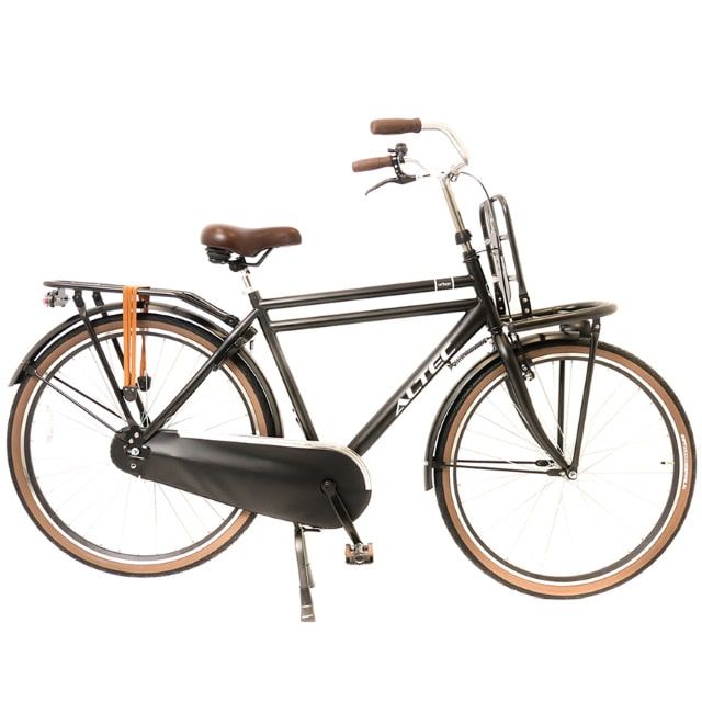 Herenfiets Altec Urban 28 inch 55 cm Mat Zwart