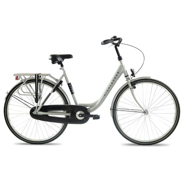 Highlander Citybike 28 inch Silver