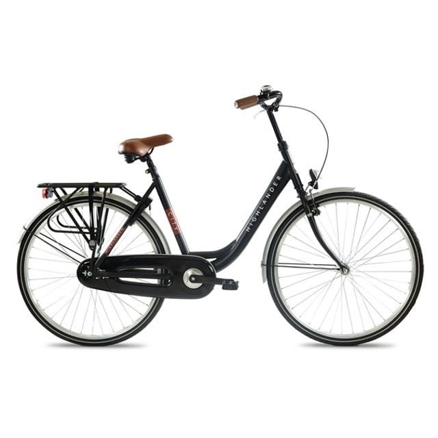 Highlander Citybike Dames 28 inch Black