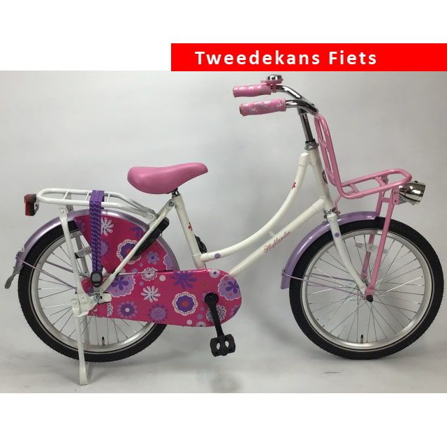 Highlander Transportfiets 20 inch White Tweede Kans