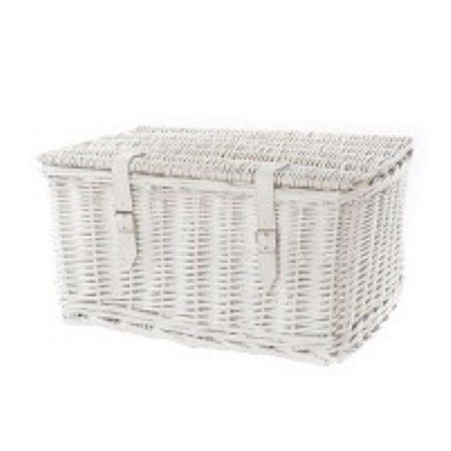 Mand Riet Medium Wit 48x36x26