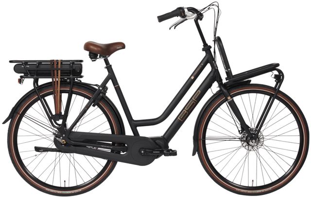 BSP Metropolis E Midden Dames 28 inch 61 cm N7 Zwart Mat