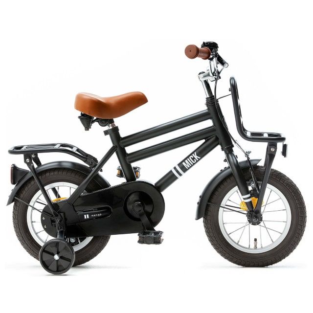 Nogan Mick Transportfiets 12 inch Mat Zwart