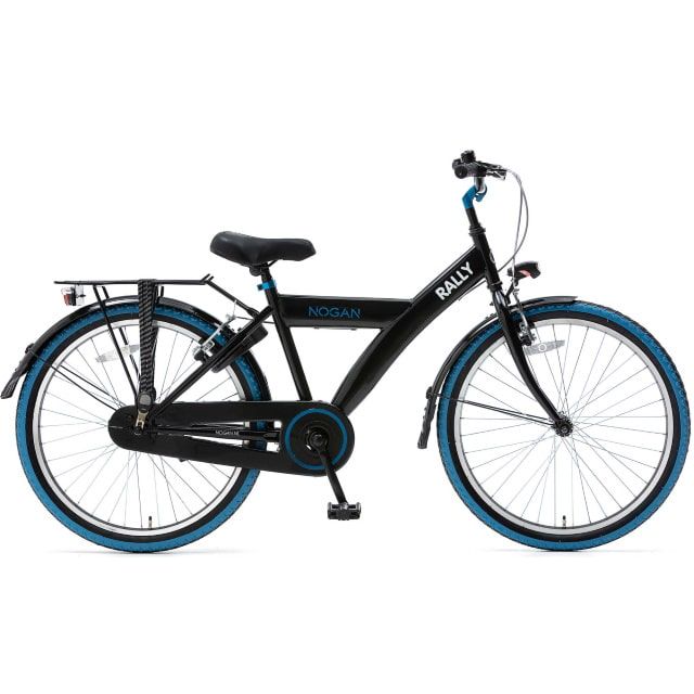 Nogan Rally Jongensfiets 24 inch Zwart Blauw
