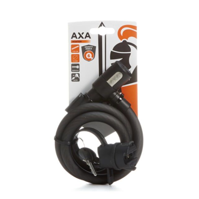 Oprolslot AXA Newton 120/15 Zwart