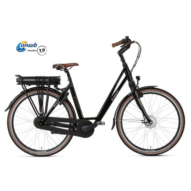 Popal 5.0 E-Volution 8 Versnellingen 28 inch D48 Shiny Black