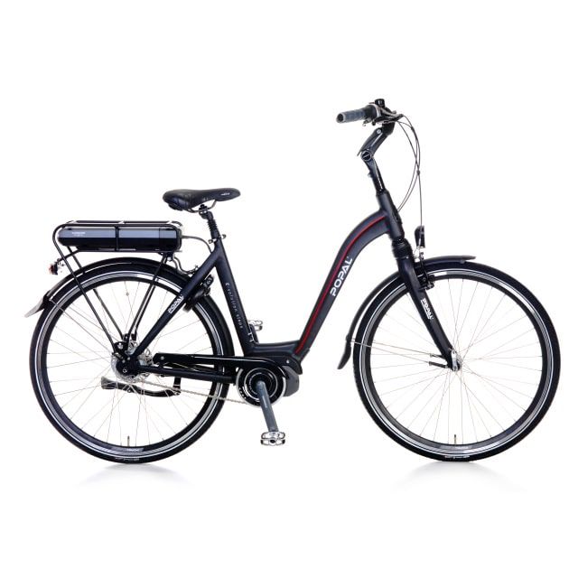 Popal 9.0 E-Volution 8 Versnellingen 28 inch Mat Zwart