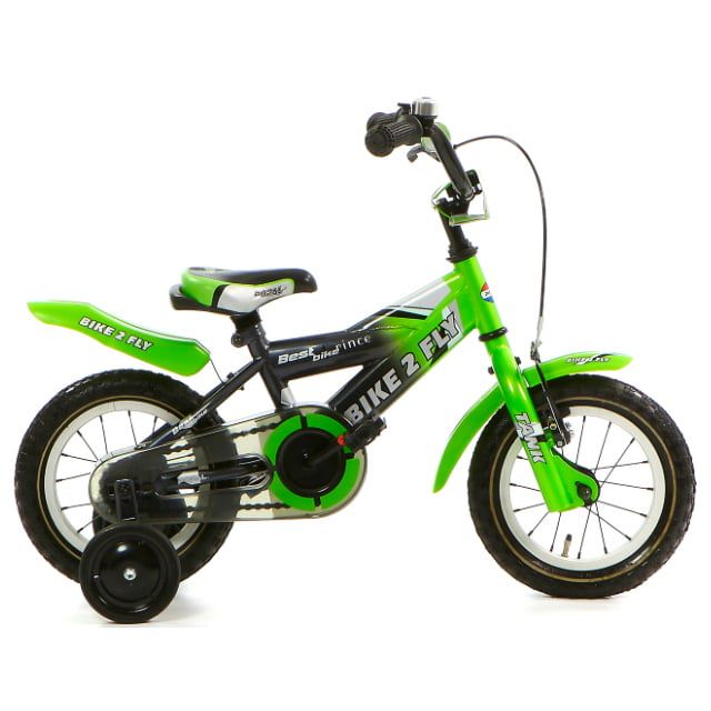 Popal Bike 2 Fly 12 inch Groen