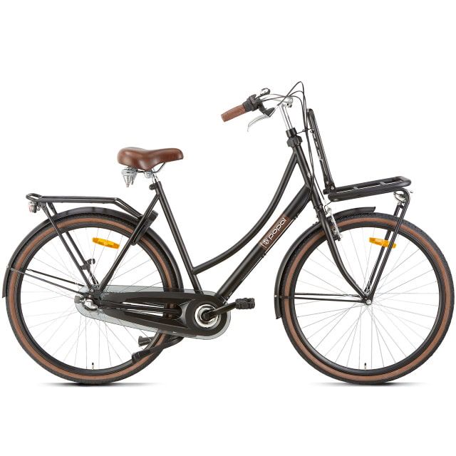 Popal County Roll+ N3 RB 28 inch 57 cm Mat Zwart
