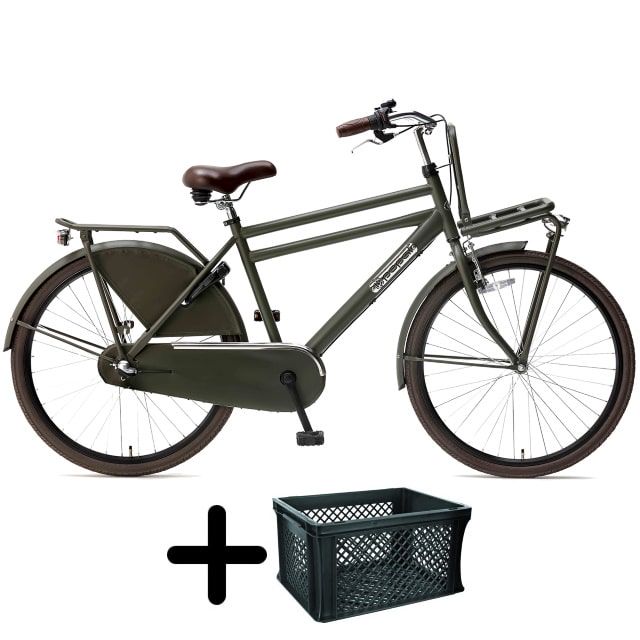 Popal Daily Dutch+ Jongens 26 inch Army Green