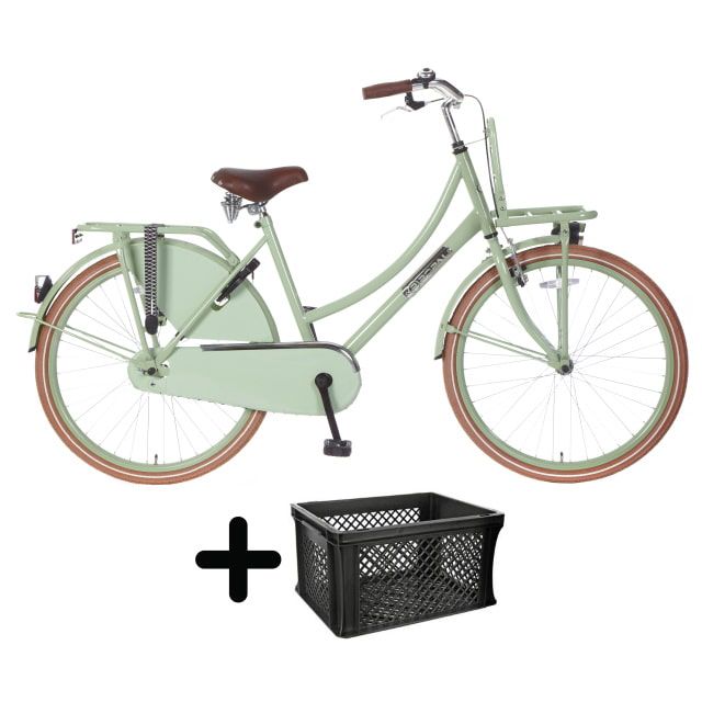 Popal Daily Dutch 26 inch Pistache met krat