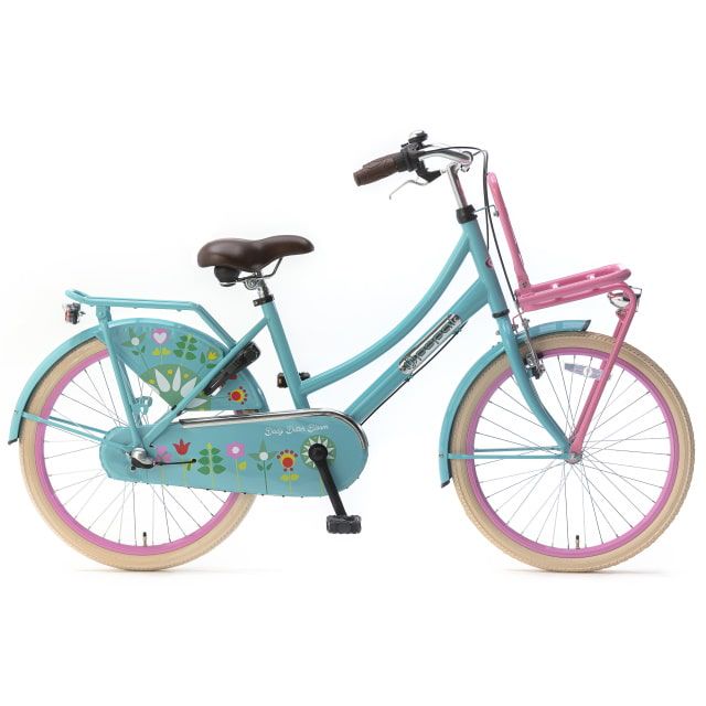 Popal Daily Dutch 3 Versnellingen 22 inch Bloom Turquoise