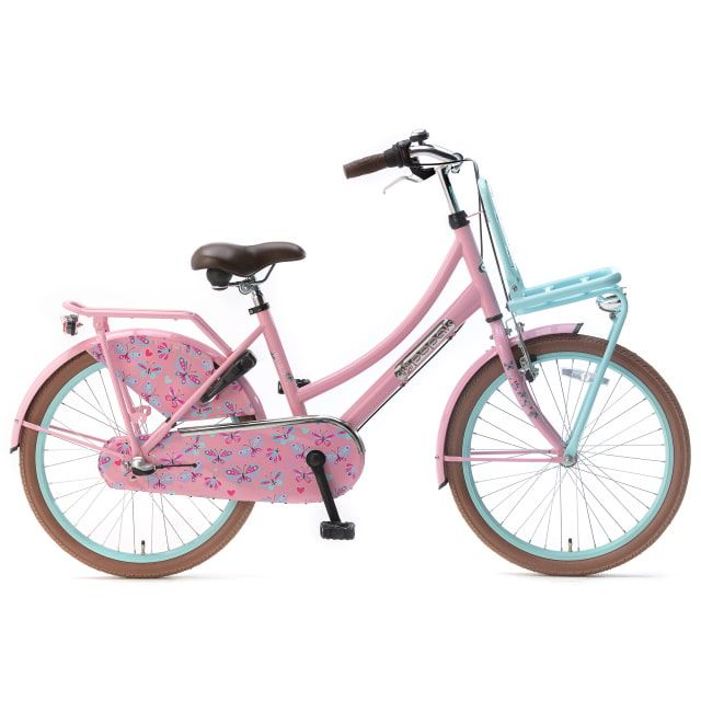 Popal Daily Dutch 3 Versnellingen 22 inch Mint Roze