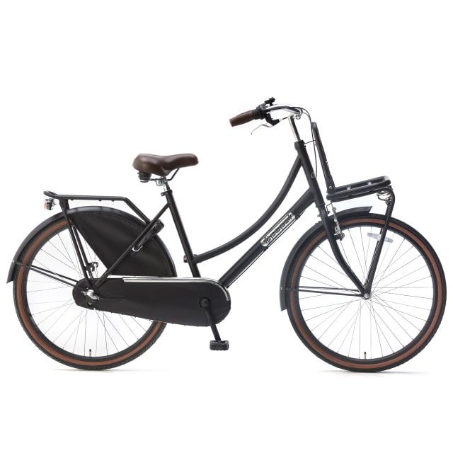 Popal Daily Dutch 3 Versnellingen 26 inch Mat Zwart