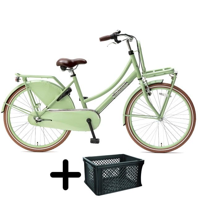 Popal Daily Dutch Basic+ 24 inch Pistache met krat