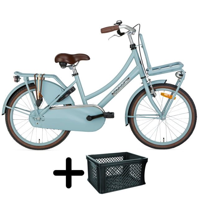 Popal Daily Dutch Basic 20 inch Mat Blauw met krat