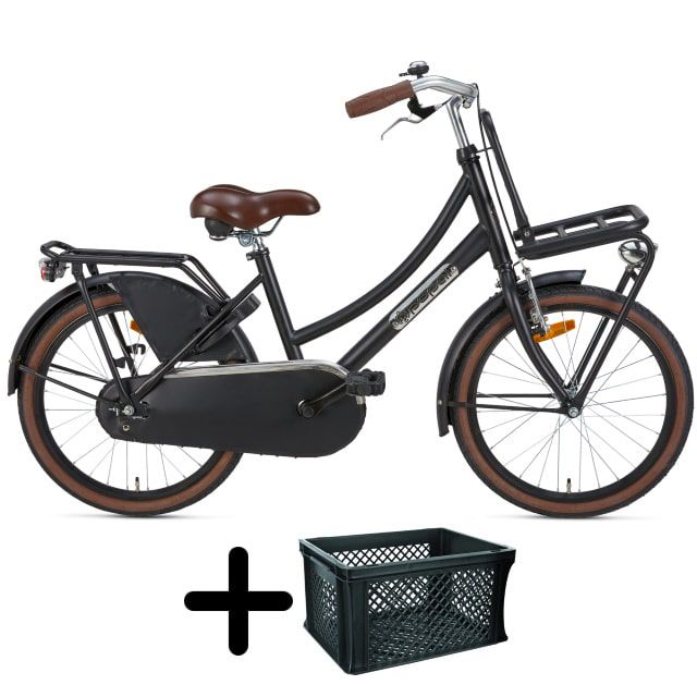 Popal Daily Dutch Basic 20 inch Mat Zwart met krat