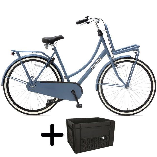 Popal Daily Dutch Basic 28 inch Göteborg Blue met krat