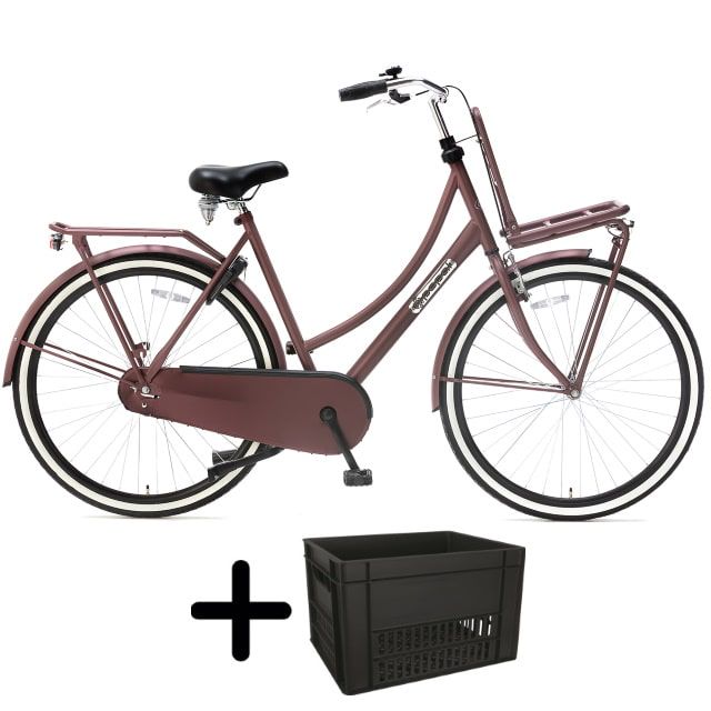 Popal Daily Dutch Basic 28 inch Oak Red met krat