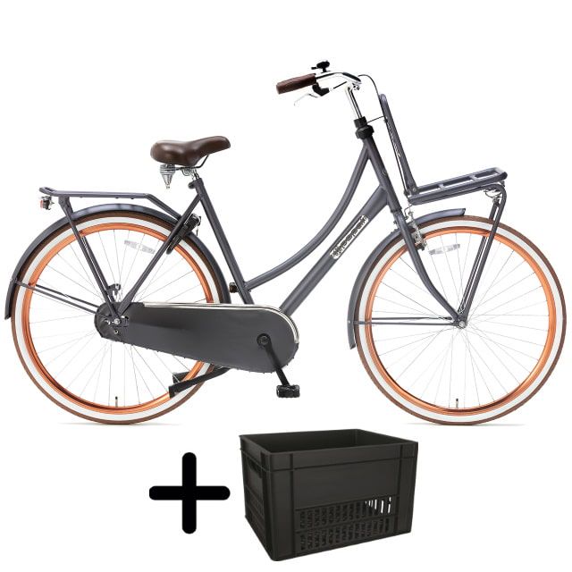 Popal Daily Dutch Basic 28 inch Petrol Blue met krat