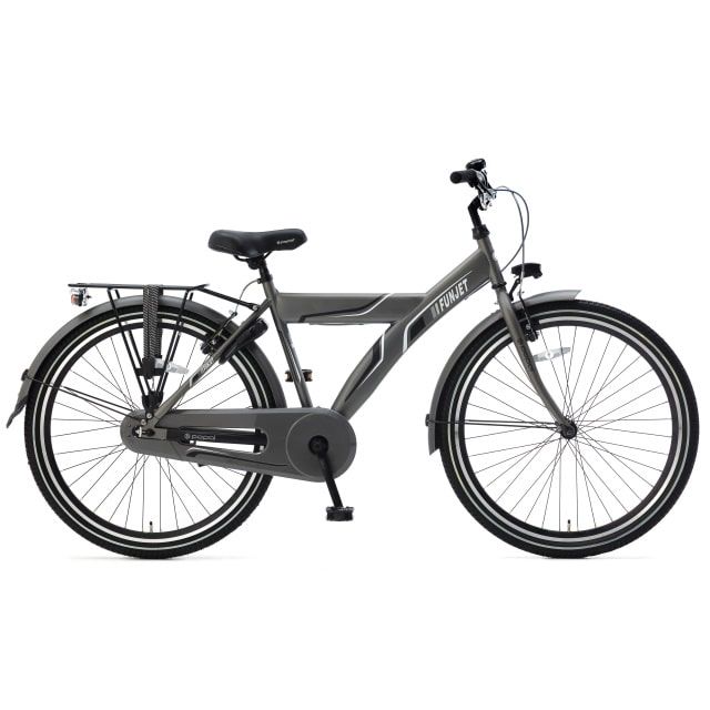 Popal Funjet 3 Versnellingen 26 inch Grijs Zwart