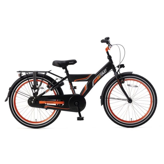 Popal Funjet X 22 inch Mat Zwart Oranje