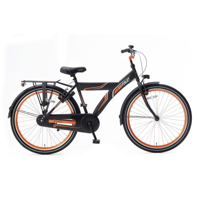 Popal Funjet X 26 inch Mat Zwart Oranje