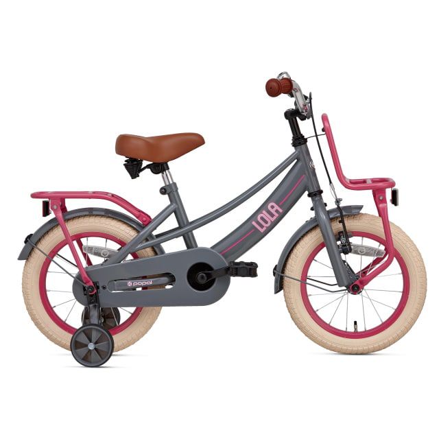Popal Lola 14 inch Grijs Roze