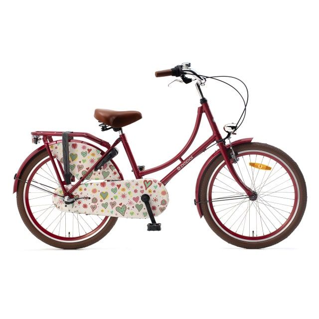 Popal Omafiets 3 Versnellingen 22 inch Rood