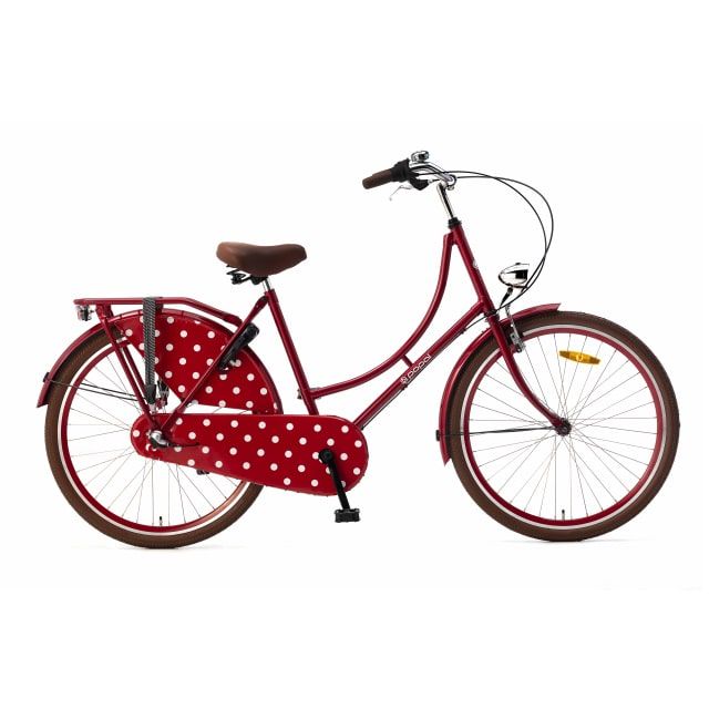 Popal Omafiets 3 Versnellingen 26 inch Rood