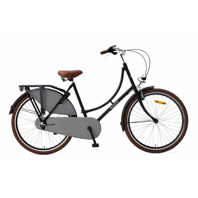 Popal Omafiets 3 Versnellingen 26 inch Mat Zwart