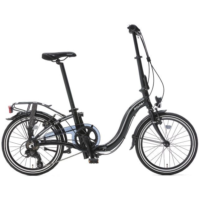 Popal Subway F201 Vouwfiets 6 Versnellingen 20 inch Glans Zwart