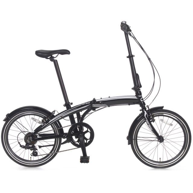 Popal Subway F209 Vouwfiets 6 Versnellingen 20 inch Glans Zwart