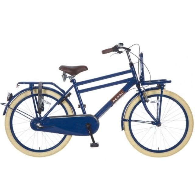 Popal Urban Basic+ 3 Versnellingen 24 inch Blauw