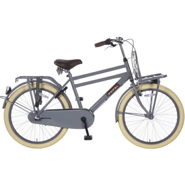 Popal Urban Basic+ 3 Versnellingen 24 inch Grijs