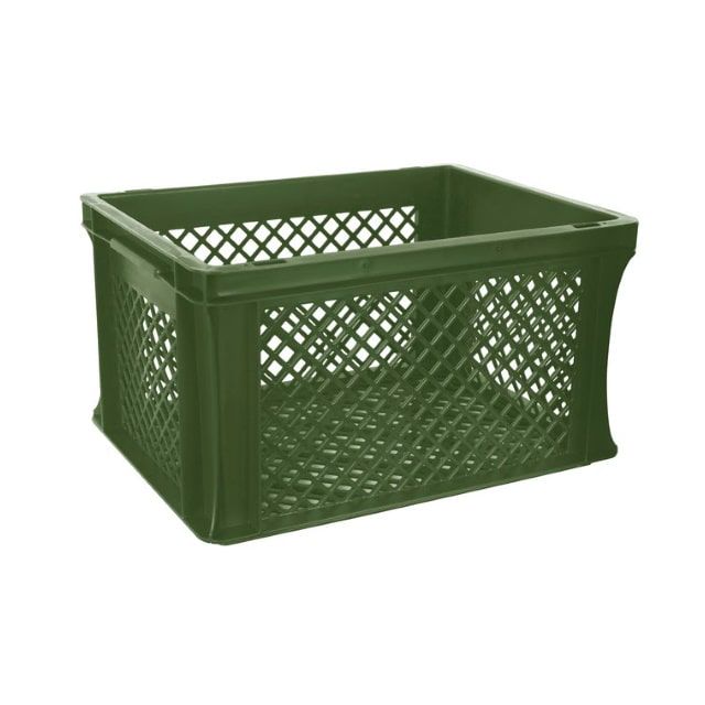 ROJO Fietskrat Leger Groen 40X30X22