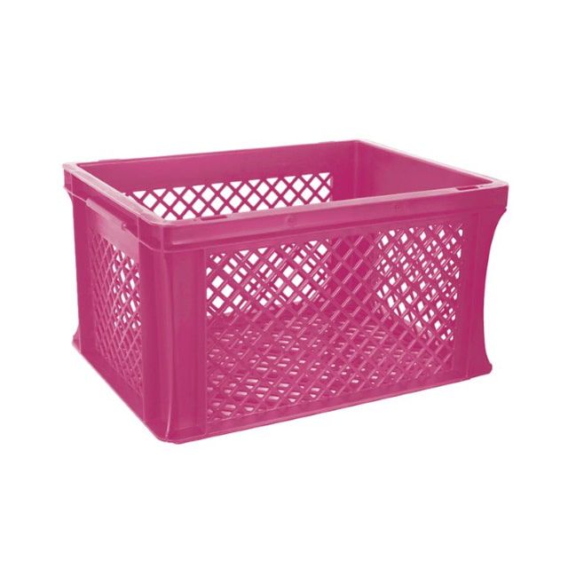 ROJO Fietskrat Roze 40X30X22