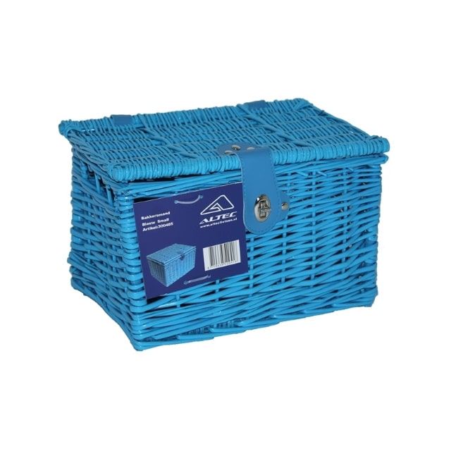 Altec Fietsmand Bakkersmand 32x23x21 cm 15,5 Liter Small Blauw