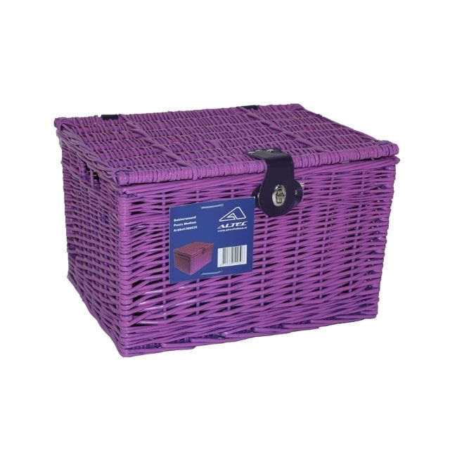 Altec Fietsmand Bakkersmand 41x34x27 cm 37,5 Liter Medium Paars