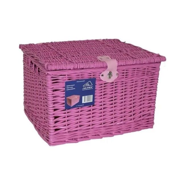 ROJO Fietsmand Roze 49X41X32