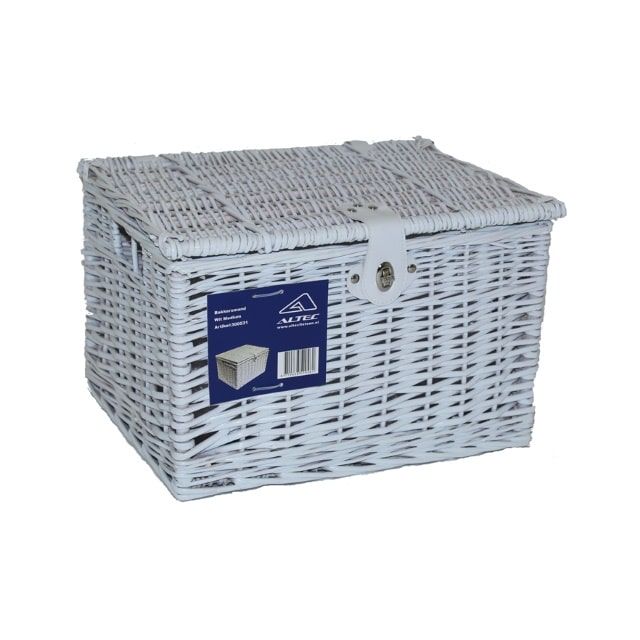 Altec Fietsmand Bakkersmand 41x34x27 cm 37,5 Liter Medium Wit